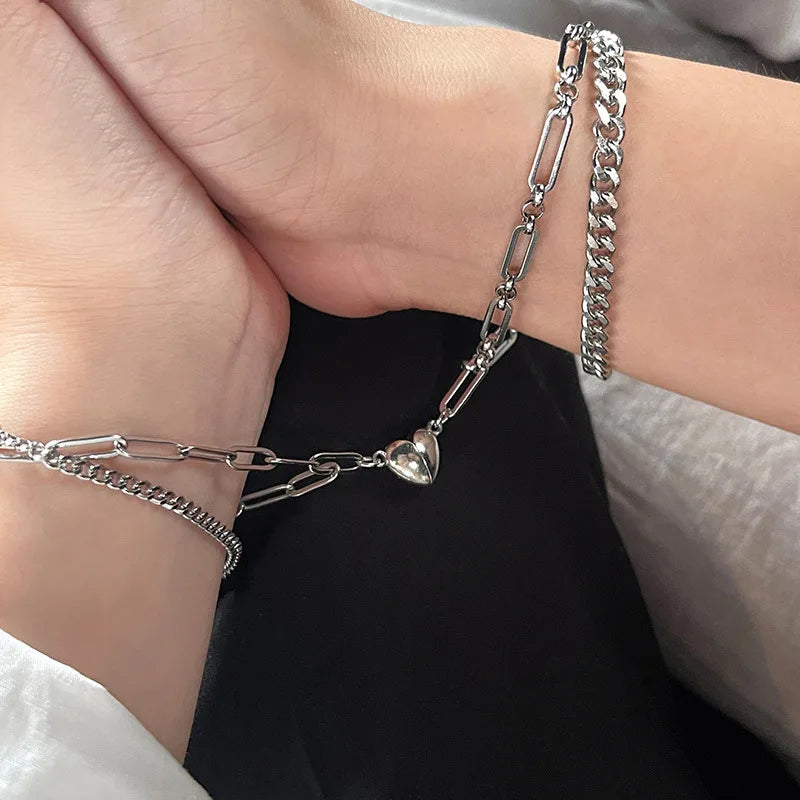 Pulseras Corazon Magnetico