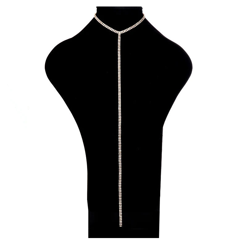 Collar Cristales Borla