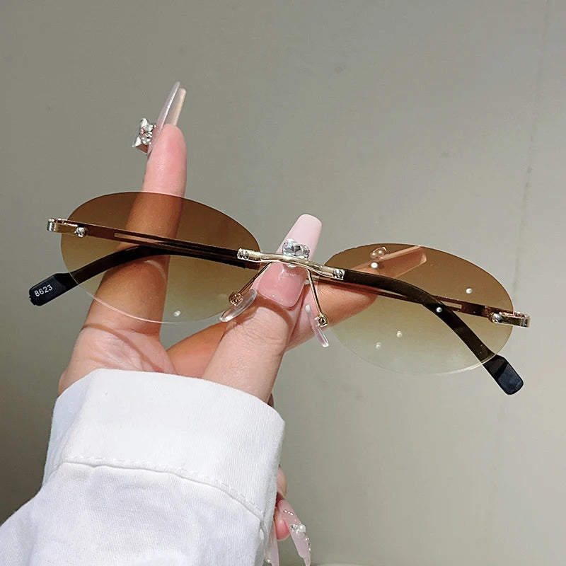 Gafas Ovaladas sin Marco