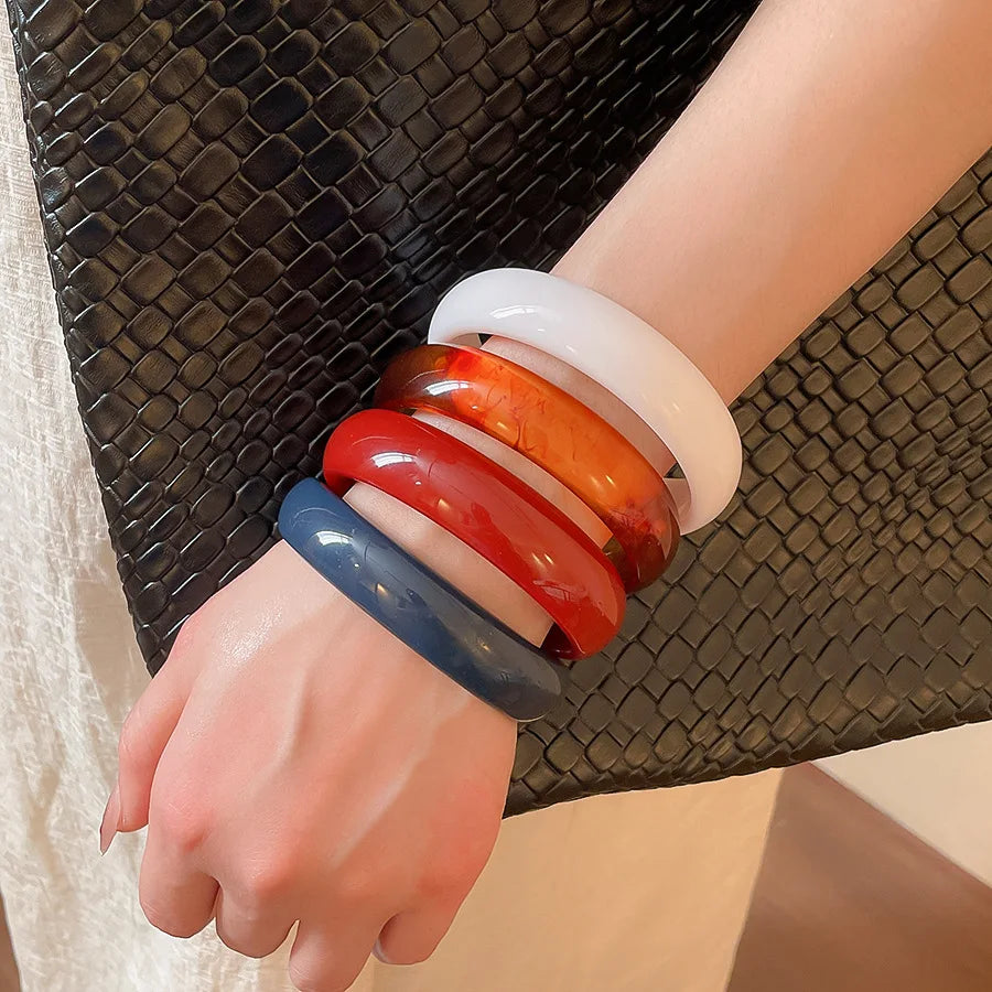 Pulsera Resina Geometrica