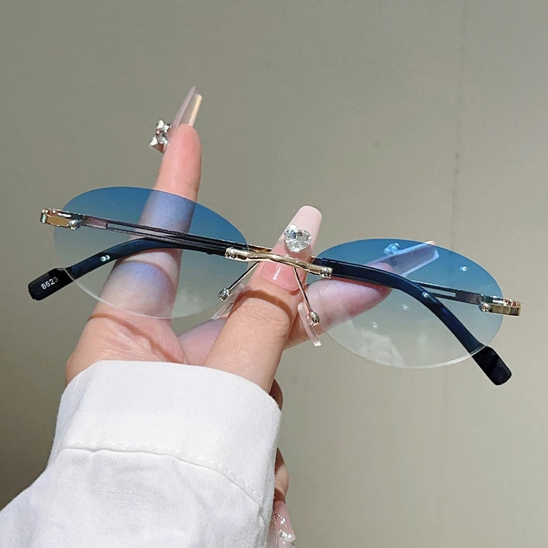 Gafas Ovaladas sin Marco