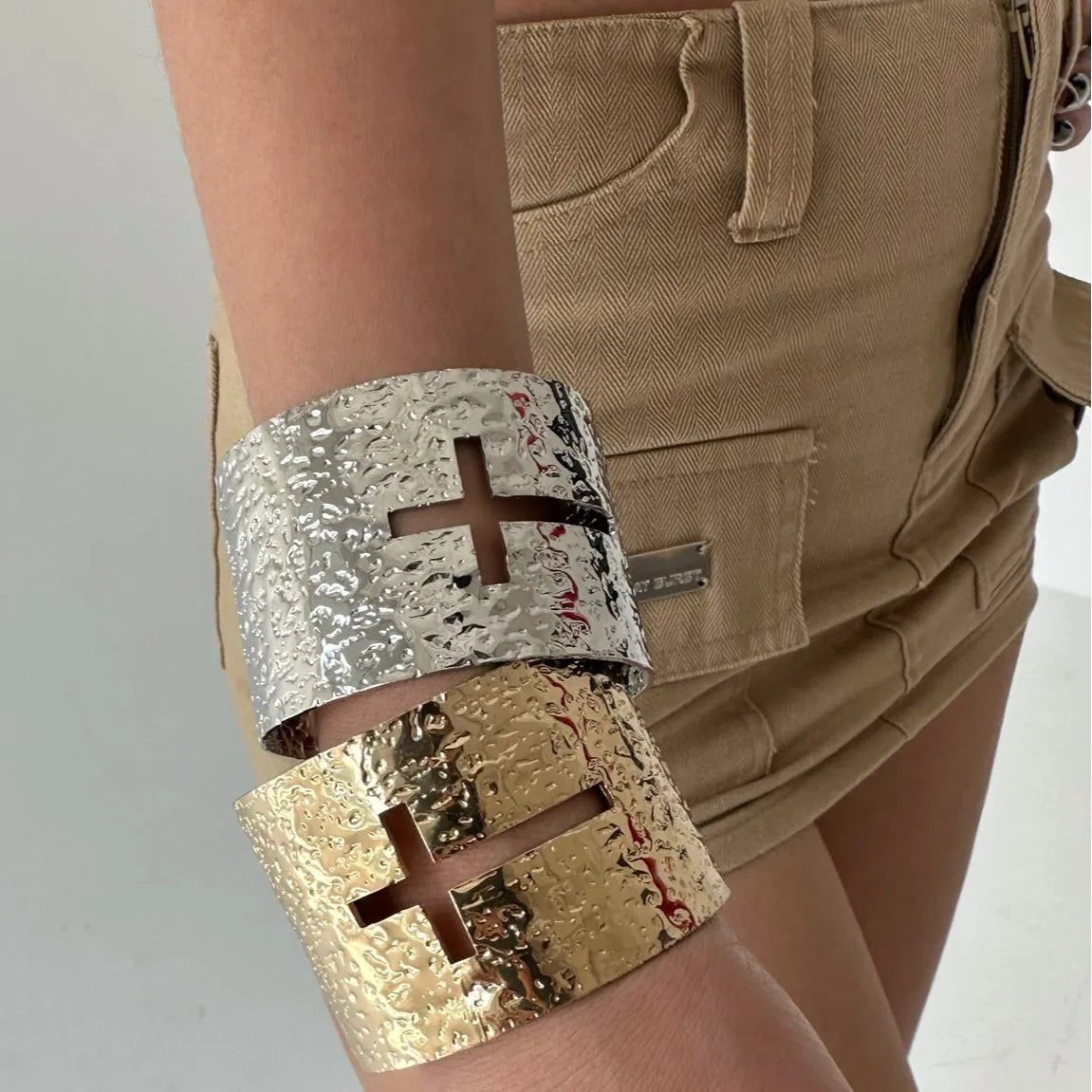 Pulsera Hueca Textura