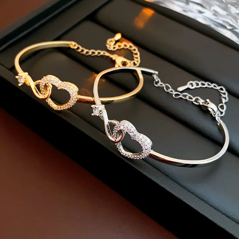Pulsera Corazon Zircon