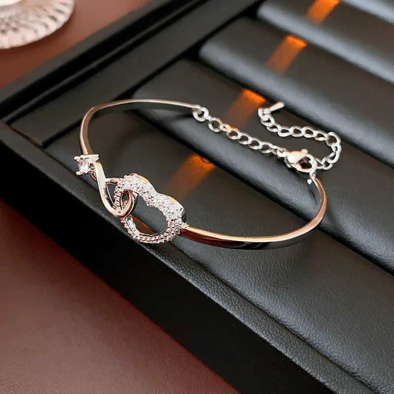Pulsera Corazon Zircon