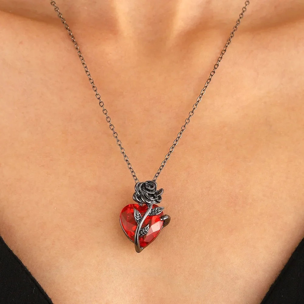 Collar Cristal Rosa
