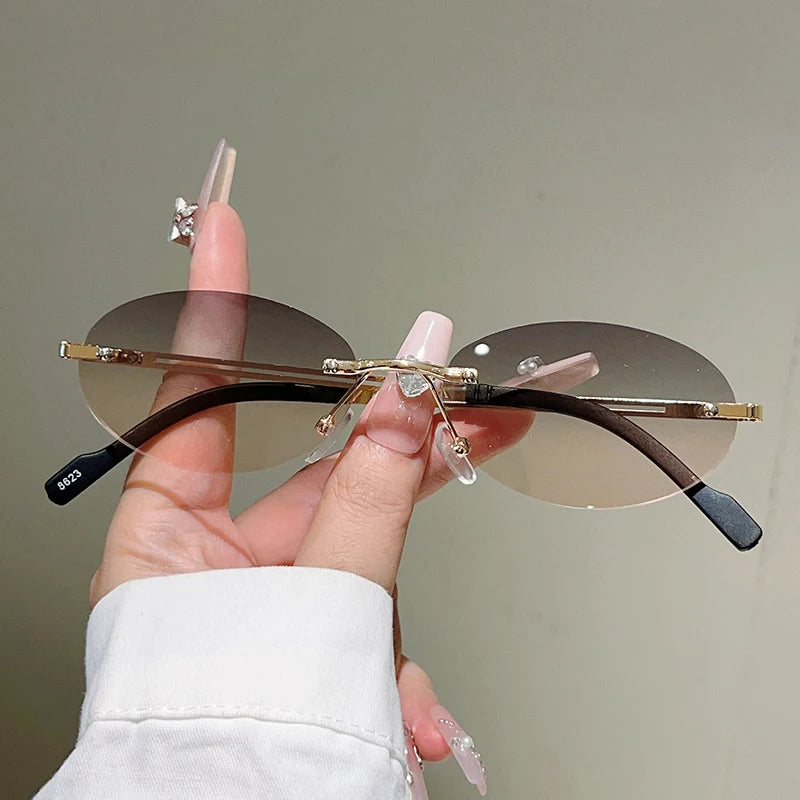 Gafas Ovaladas sin Marco