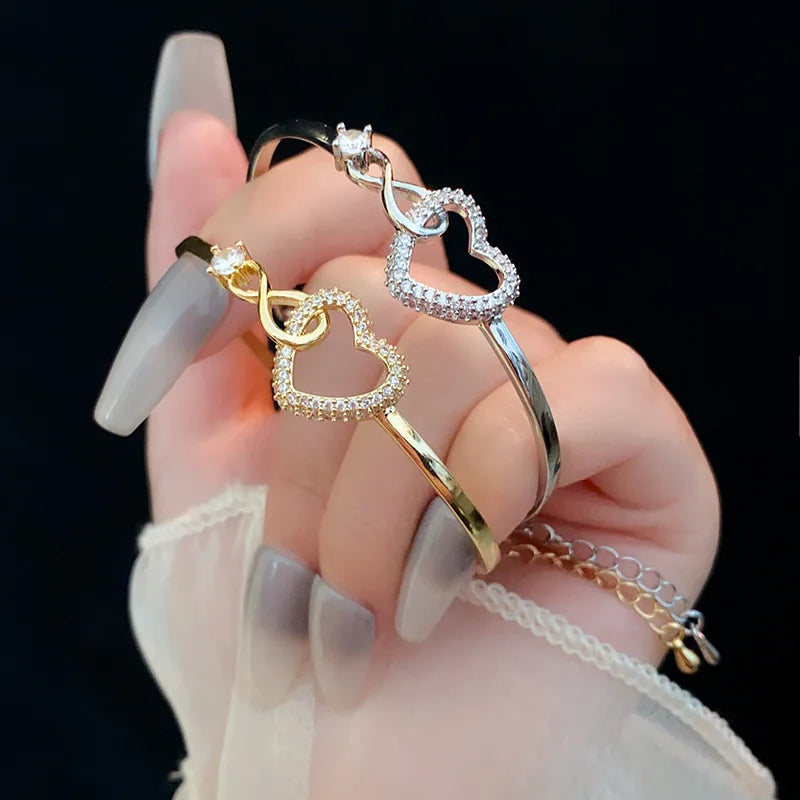 Pulsera Corazon Zircon