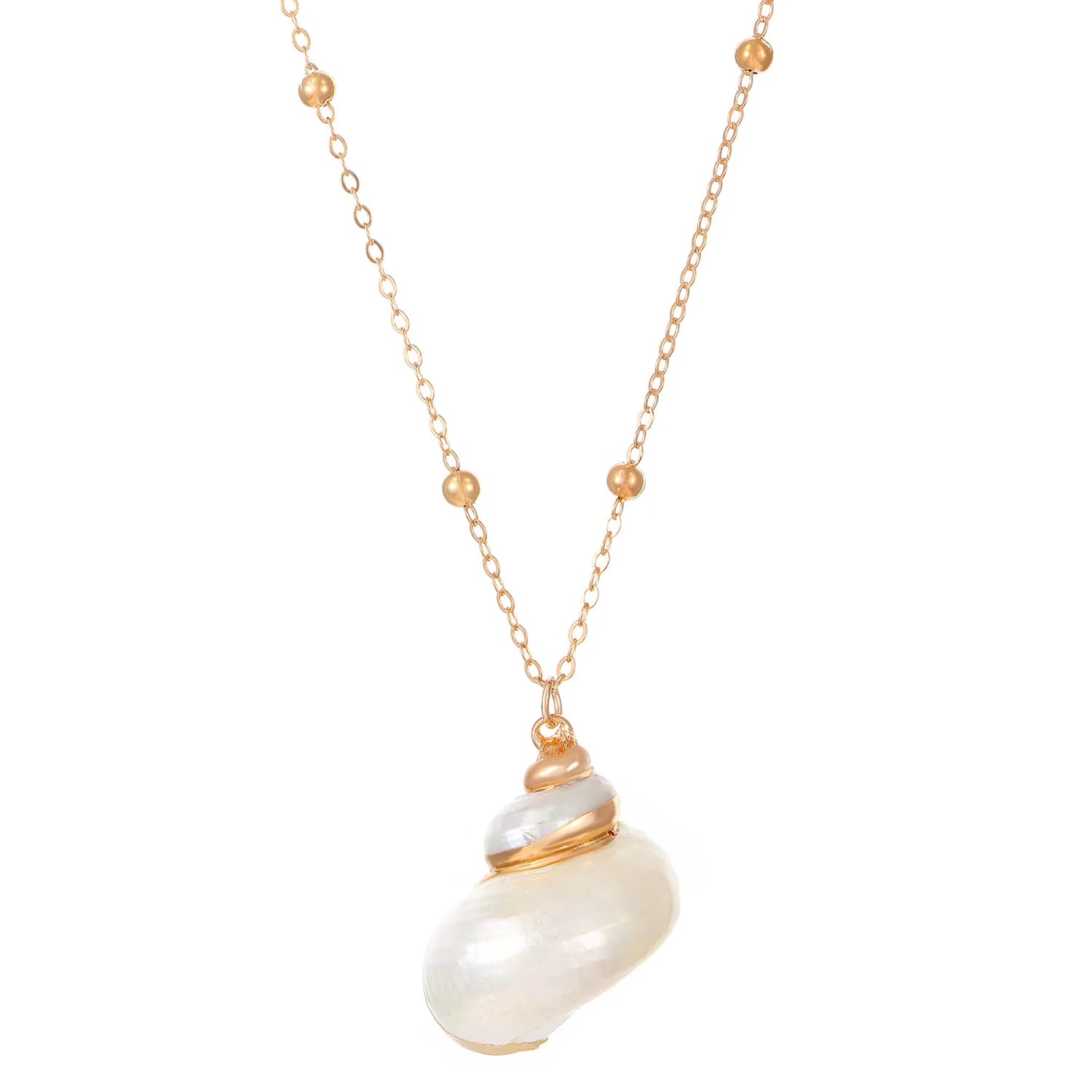 Collar Caracol Dorado