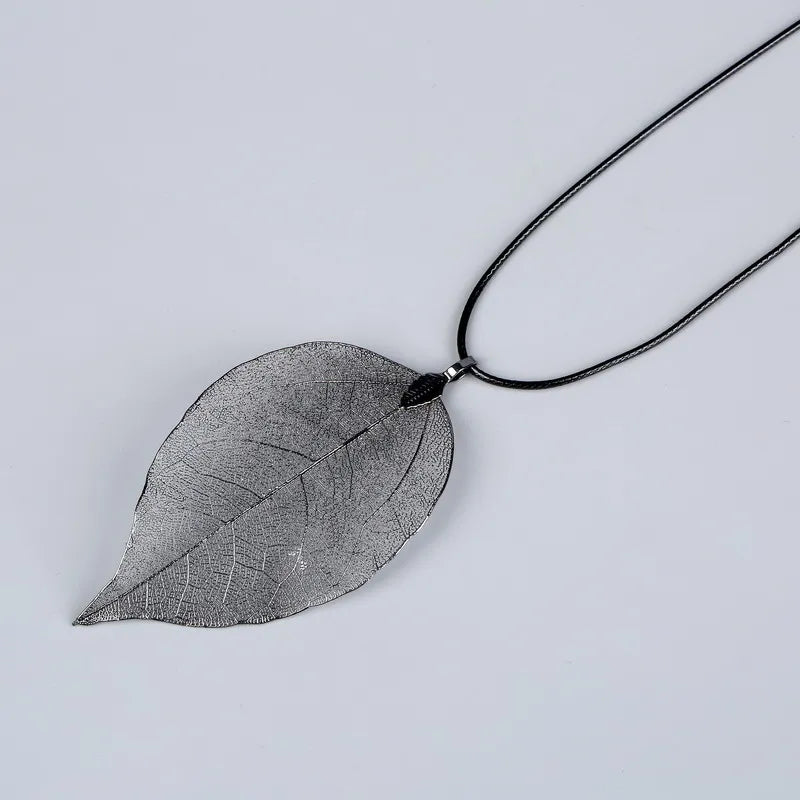 Collar Hoja Filigrana