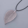 Collar Hoja Filigrana